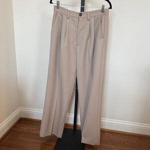 Anine Bing Tan Dress Pants